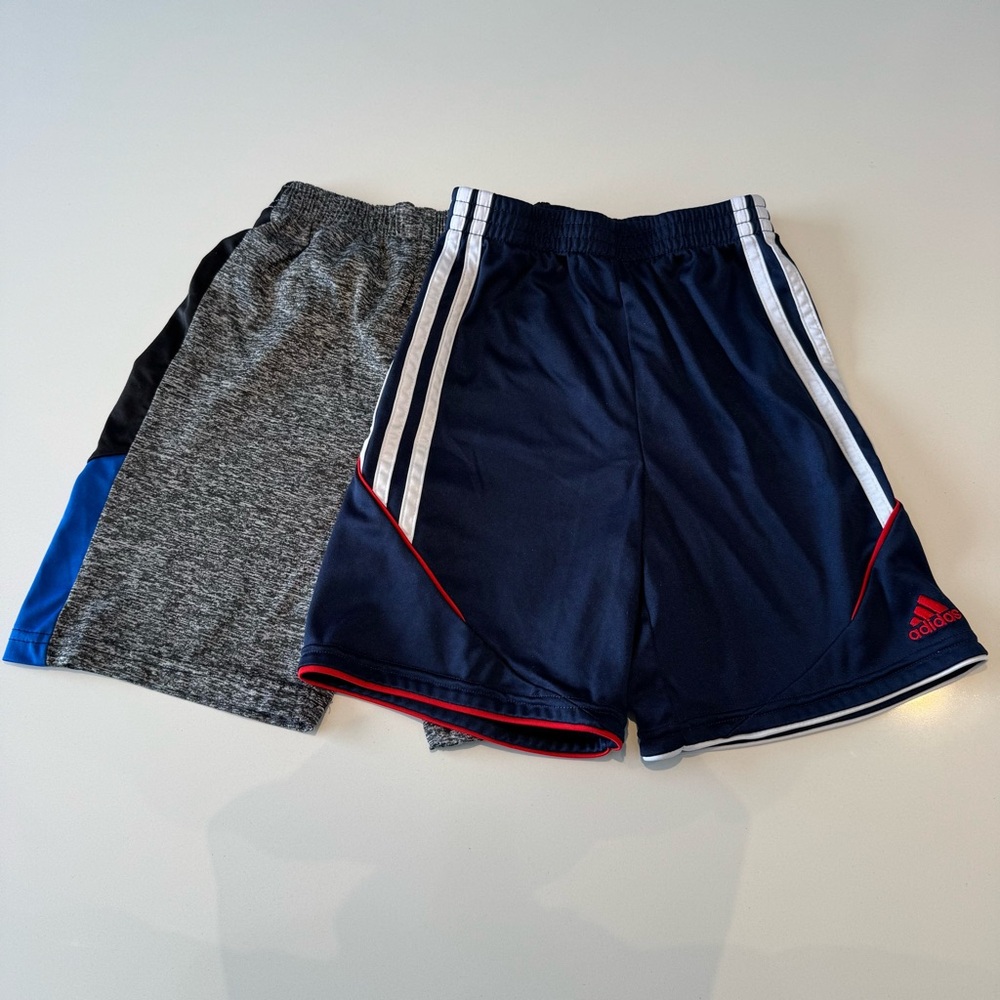 🛍️4 for 20$ / Adidas Navy and Gray Unknown Short Athletic Set